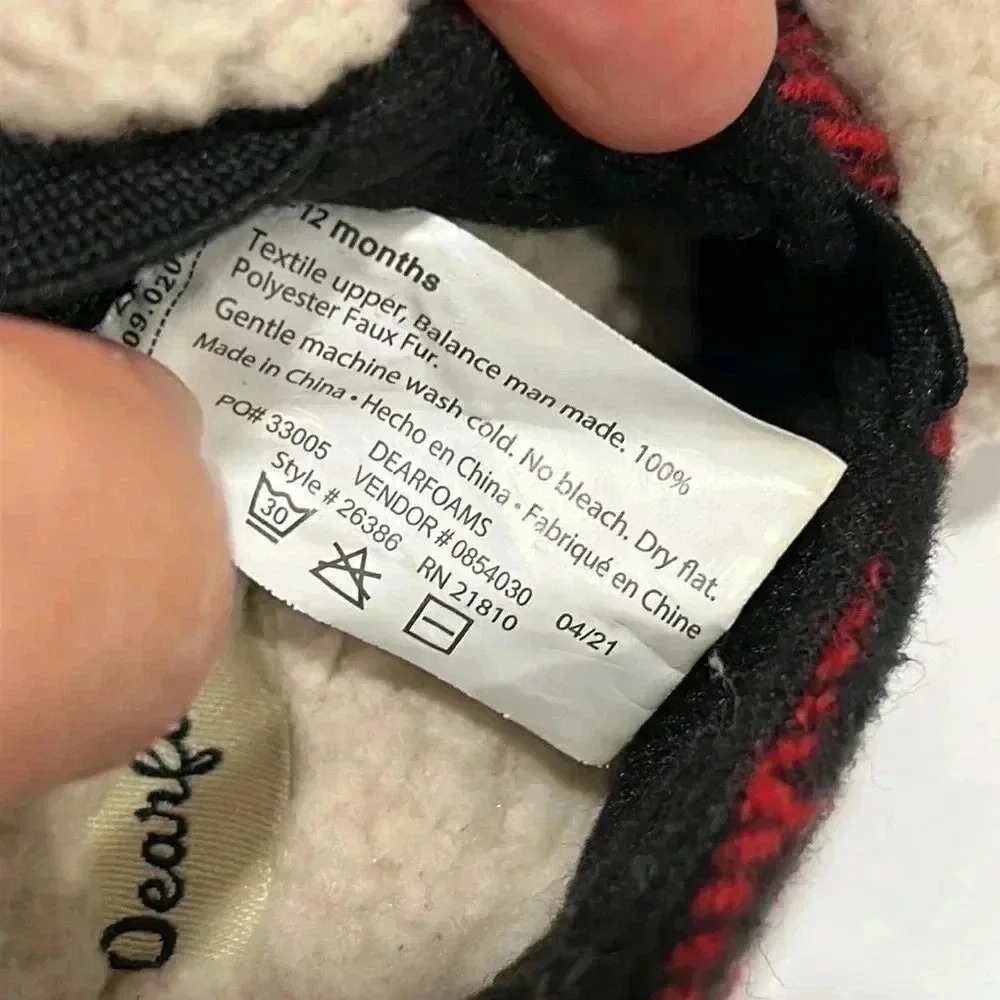 Dearfoams baby slippers - Picture 6 of 6